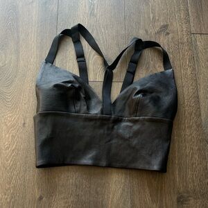 NWOT Cushnie Et Ochs Leather Tank Top